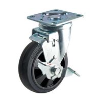 ナンシン 汎用キャスター STC-150NRBグレー S-2 1個 69-4888-50（直送品）