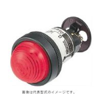 富士電機 コマンドスイッチφ22丸フレームドーム形標準表示灯 赤 DR22D0L-E3R 1個 67-8971-99（直送品）