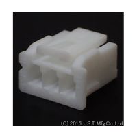 日本圧着端子製造 XAコネクター 2.5mmピッチ ハウジング3極 XAP-03V-1 1個 67-0484-56（直送品）