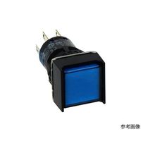 IDEC Φ16A6シリーズ照光押ボタンスイッチ(正角形) AL6Q-A24R 1個 63-6186-28（直送品）