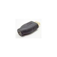 タイプD(メス)ータイプA(オス)[microHDMI 変換コネクタ・ver1.4対応] SHDMーMCHF 69-7489-60 1個（直送品）