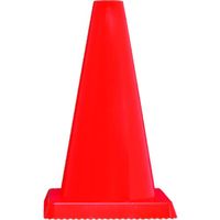 安全興業 安全コーン ミニコーン 赤 CCR-450 1本 652-8070（直送品）