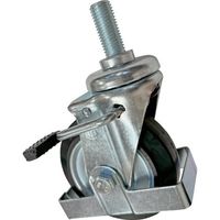 トラスコ中山 TRUSCO TDT250用ロードローラーφ125 ゴムキャスター 自在ブレーキ付 TDT250-FA1125 1個（直送品）