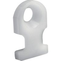 TYーRap ミニマウントベース 平板タイプ 標準 ナチュラル色 タイ幅最大4.8mm 1000個入り TC102 1袋(1000個)（直送品）