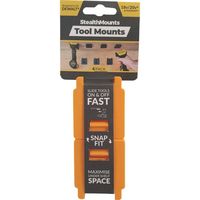 ステルスマウント ツールマウントデウォルトXR用ステルスマウント(4個入り)イエロー TM-DW18-YLW-4 1セット(4個)（直送品）