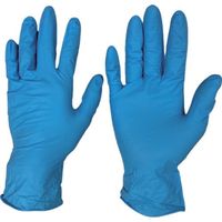 SRI TRANG ニトリル使い捨て手袋 0.15mm 粉なし青M 100枚 14000074M 1箱(100枚)（直送品）