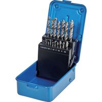 トラスコ中山 TRUSCO ハイスストレートドリル 19本組セット(スチールケース付) TSHD-19SET 1セット(1本)（直送品）