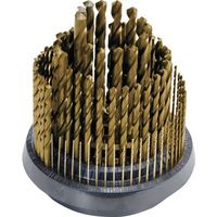 トラスコ中山 TRUSCO コバルトハイスストレートドリル 100本組セット(回転台+カバー付) TCSD-100SET 1セット(1本)（直送品）