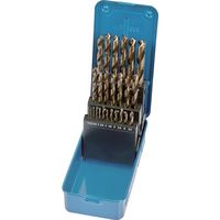 トラスコ中山 TRUSCO コバルトハイスストレートドリル 25本組セット(スチールケース付) TCSD-25SET 1セット(1本)（直送品）