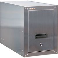 トラスコ中山 TRUSCO 小型耐震薬品庫 ガロン瓶用 330X600XH437 SYS-1 1台 686-3294（直送品）