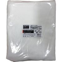 トラスコ中山 TRUSCO 白メリヤスウエス 未使用リサイクル生地 1kg EMU1K 1袋(1kg) 687-1010（直送品）