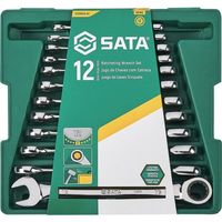 Apex Tool Group SATA コンビネーションラチェットレンチセット(12点) ST09040-02 1セット 679-1976（直送品）