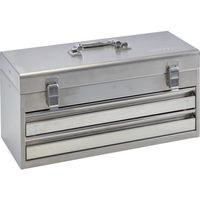 トラスコ中山 TRUSCO ステンレスツールチェスト W510xD220xH250 引き出し2段 SUCH-520 1個 694-3314（直送品）