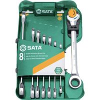 Apex Tool Group SATA コンビネーションラチェットクイックレンチセット(8点) 08007A 1セット 695-7737（直送品）