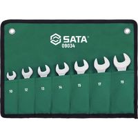 Apex Tool Group SATA ショートコンビネーションラチェットレンチセット(7点) 09034 1セット 695-7719（直送品）