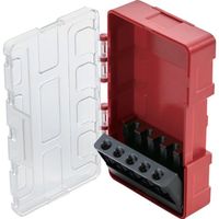 トラスコ中山 TRUSCO 樹脂ドリルケース(六角軸シャンクタイプ)10本収納 PLHEX-10 1個 700-8515（直送品）