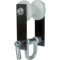 トラスコ中山 TRUSCO パイプトロリー250kg(シャックル仕様) TPR-250S 1台 701-1611（直送品）