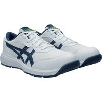 アシックス ASICS WINJOB CP221 ホワイト×マコブルー 28.0 1273A118.100-28.0 1足 701-2749（直送品）