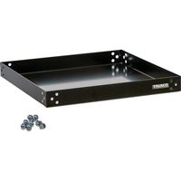 トラスコ中山 TRUSCO ツールワゴン ラビットワゴン用棚板 360X360 ブラック RBW-33T BK 1枚 699-1714（直送品）