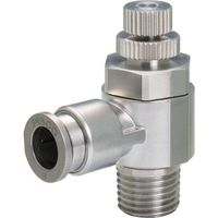 日本ピスコ PISCO スピードコントローラ SUS316 R1/8 SSJSC4-01A 1個 699-0763（直送品）