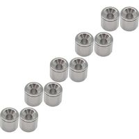 TRUSCO まとめ買い ネオジム丸形磁石 皿ねじ穴付 外径10mmX10mm M3 10個入 T10R10-M3-10P（直送品）