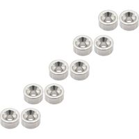 TRUSCO まとめ買い ネオジム丸形磁石 皿ねじ穴付 外径10mmX5mm M3 10個入 T10R05-M3-10P 1パック(10個)（直送品）