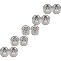 TRUSCO まとめ買い ネオジム丸形磁石 皿ねじ穴付 外径12mmX8mm M3 10個入 T12R08-M3-10P 1パック(10個)（直送品）