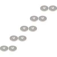 TRUSCO まとめ買い ネオジム丸形磁石 皿ねじ穴付 外径30mmX5mm M5 10個入 T30R05-M5-10P 1パック(10個)（直送品）