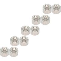 TRUSCO まとめ買い ネオジム丸形磁石 皿ねじ穴付 外径8mm×4mm M2 10個入 T08R04-M2-10P 1パック(10個)（直送品）