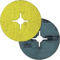 サンゴバン NORTON ファイバーディスク レザースター マキビシ 36+ 2FI100F990S36+ 1セット(25枚)（直送品）