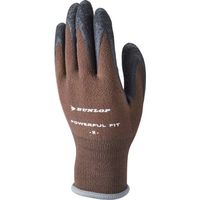 ダンロップホームプロダクツ ダンロップ パワフルフィットデイリー Mブラウン 9425 1双 698-5429（直送品）