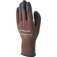 ダンロップホームプロダクツ ダンロップ パワフルフィットデイリー Lブラウン 9426 1双 698-5423（直送品）