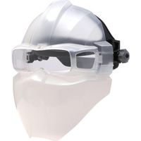 育良精機 育良 防災面 フェイスシールド(クリア) ISKーFSCL (40358) 1個 696-5237（直送品）