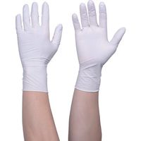 TRUSCO まとめ買い 使い捨てニトリル手袋TGスタンダード 0.08粉無白S 100枚 10箱 TGNN08WS10P（直送品）