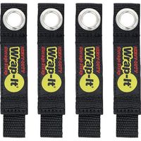 JJAAMM社 Wrap―It フック付ストラップHEAVY―DUTY 7インチ(4本入り) 104-10BX 1セット(4本)（直送品）