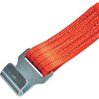 TRUSCO ベルト荷締機ワイドハンドル 35mm幅 509kg フラットフックタイプ JIS相当品 GV35A-500F 1台（直送品）