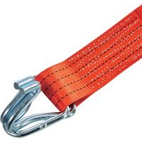 TRUSCO ベルト荷締機ワイドハンドル 50mm幅 764kg フック&キーパータイプ JIS相当品 GV50A-750HK 1台（直送品）