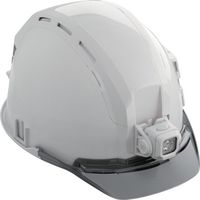 TJMデザイン タジマ ヘルメット セフメット(セフ取付溝付ヘルメット) ベーシックセット ED ホワイト HSWB1 1セット（直送品）