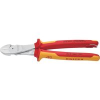 KNIPEX 絶縁1000V強力型ニッパー 落下防止 250mm 7406-250TBK 1丁 696-4293（直送品）