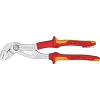 KNIPEX 絶縁ウォーターポンププライヤー コブラクイックセット 落下防止 250mm 8726-250TBK 1丁 696-4287（直送品）