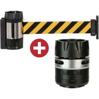 中発販売 Reelex バリアリールMAXサウンドバリアセット 黄/黒 トラ BRS-510ASBSET 1セット(1台) 692-9889（直送品）