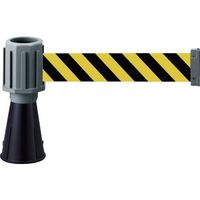 トラスコ中山 TRUSCO 安全コーン用バリアライン(標示テープ付) 黄・黒 TCC-BR-1A 1個 691-7416（直送品）