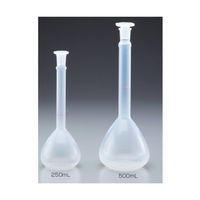 ニッコー・ハンセン PPメスフラスコ 500mL 1ケース(25個入) 3031-02 1ケース(1個) 69-5602-58（直送品）