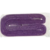 トラスコ中山 TRUSCO 一発判明カラフル靴ひも 120cm 紫(シルバーラメ) SKH-SV-V 1組(2本) 691-3023（直送品）