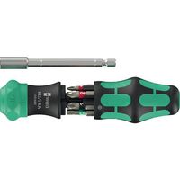 Wera Werk ラチェット式ドライバー クラフトフォーム コンパクト 28 RA 1 051519 1個 707-1097（直送品）