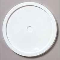 DICプラスチック DIC プレインカバー(シリコンパッキン) 白 DTN-PC-SP-W W 1枚 713-2679（直送品）