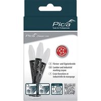 ピカコーポレイション ピカマーカー 木材・工業用クレヨン 白 12本入り 590/52 1パック(12本) 711-6086（直送品）