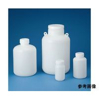 ニッコー・ハンセン 標準規格瓶 丸型広口(ナチュラル) 2L 滅菌済 36本入 1128-09 1ケース(1本) 65-9036-49（直送品）