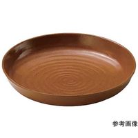 砺波商店 電磁用ドラ鉢(アメ釉)尺2 35376 1個 67-8155-49（直送品）