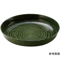 砺波商店 電磁用ドラ鉢(織部釉)尺0 35394 1個 67-8155-40（直送品）